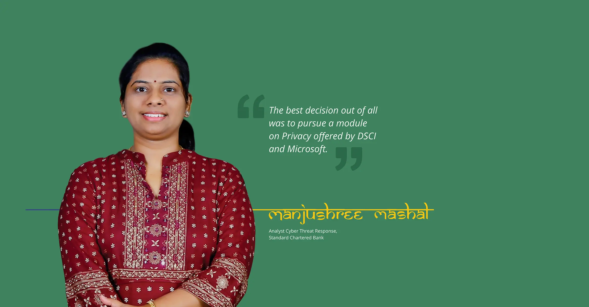 Manjushree Mashal - Success Story | CyberShikshaa
