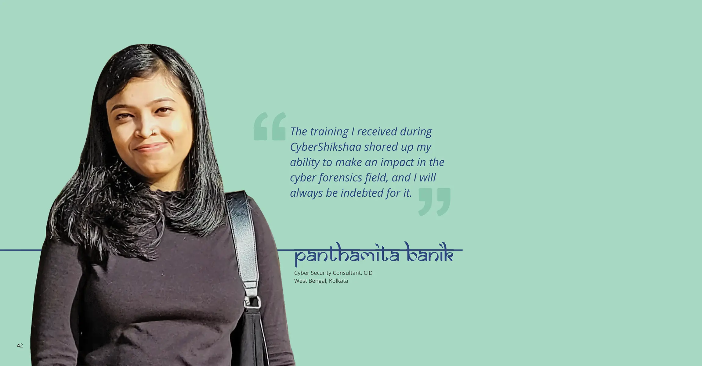 Panthamita Banik - Success Story | CyberShikshaa